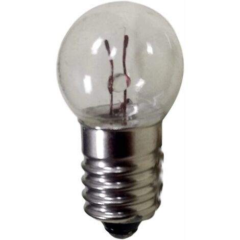 Lot De 10 Ampoules E10 Vis Base Mini 24V 5W Jaune Chaud - UXCELL