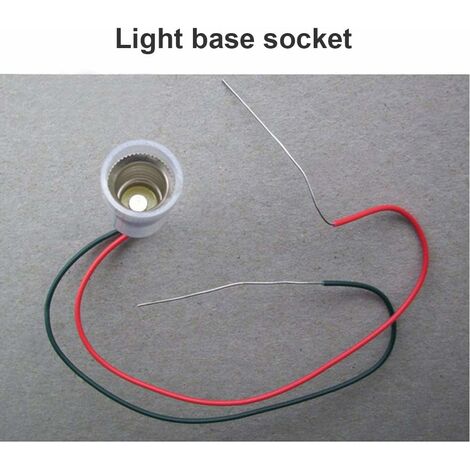 Prolongateur De Douille D'Ampoule à Vis - Pour Déporter Une Lampe Ou Ajouter Une Prise