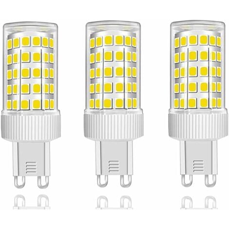 Ampoule G9 LED Blanc Froid, 10W LED G9 6000K Equivalence Incandescence 80W  Lumière 900LM Lampe G9