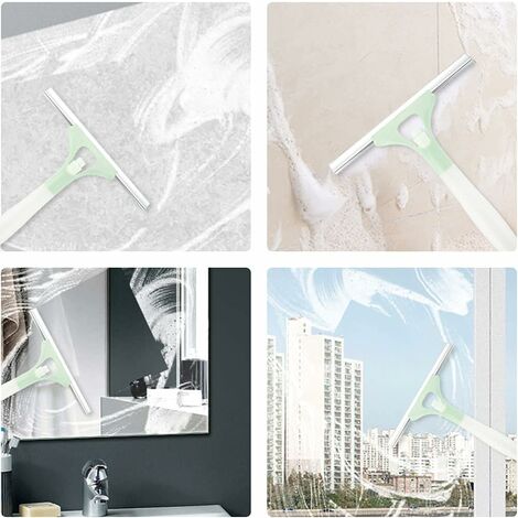 Nettoyeur Intérieur Pour Vitres De Voiture – Poignée Extensible 27-45 Cm – Tampons Microfibre Et Vaporisateur Inclus