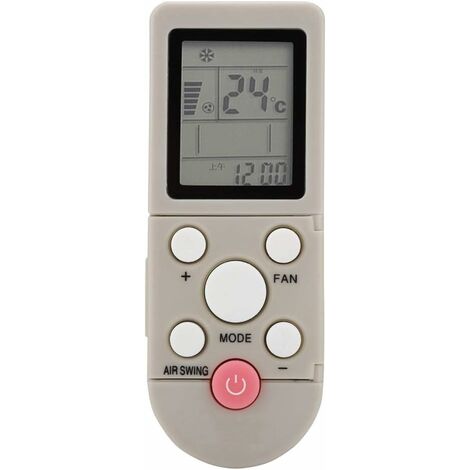 Telecomando Universale Per Climatizzatore AUX, Modello YKR-F/06, Sostituto Per YKR-F/001, YKR-F/09R, YKR-F/010, Con Guscio In ABS, Batterie Non Incluse (2x AAA) - 2