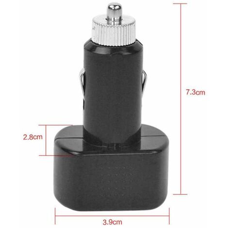 Testeur De Tension Batterie Voiture - Voltmètre Digital Pour Allume-Cigare - Afficheur LCD - Pour Batteries 12V Et 24V