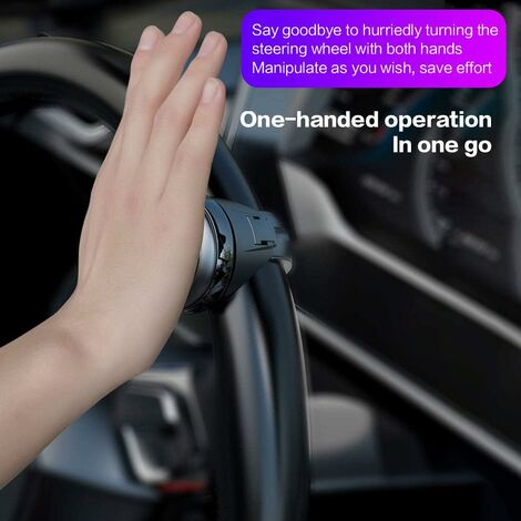 Boule De Volant Bouton De Spinner De Volant De Voiture En Carbone