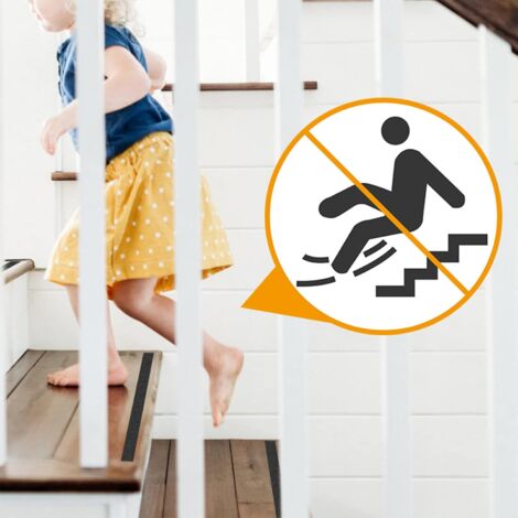 Ruban Antidérapant Adhésif, 15M25MM Ruban Antidérapant pour Escalier Adopte la Conception Auto-adhésive, Ruban Adhésif Antidérapant PVC pour toutes Sortes d'escaliers et Bande Antidérapante Adhésive