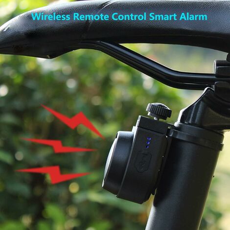 Alarme de vélo sans fil, télécommande étanche, moto électrique