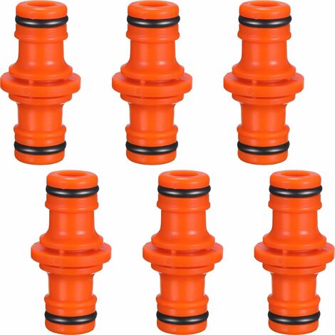 Kit De 14 Raccords Pour Tuyau D'Arrosage - 10 Doubles, 2 En Y, 2 Connecteurs - 1/2" - Pour Jardin Et Lavage Voiture