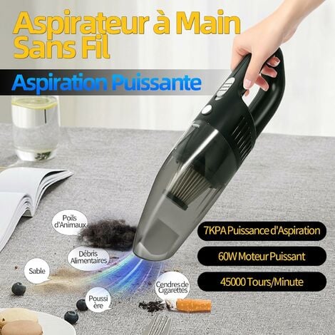 Portable Mini Aspirateur Aspirateurs Rechargeables Avec - Temu France
