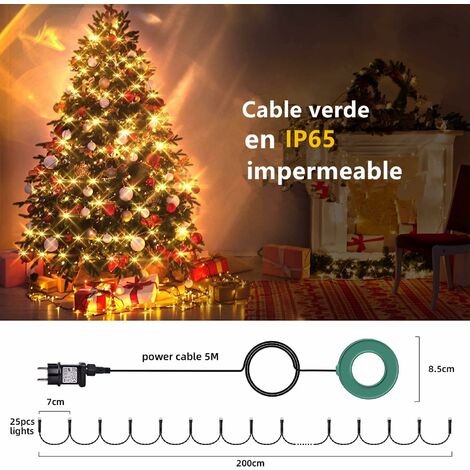 Guirlande Tinsel Or Noël - 6 X 2 Mètres - Scintillante, Métallique - Pour Sapin, Décoration Murale, Fête