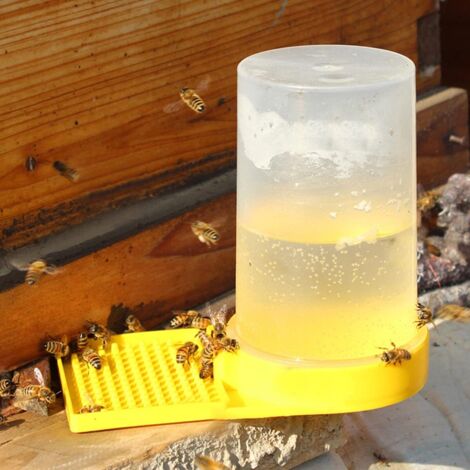 Distributeur D'Eau Pour Abeilles RoadLoo - 3 Pièces - Plastique Transparent - Apiculture