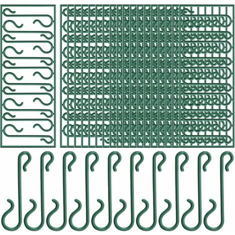 Arbre De Noel Decore 200 Crochets Pour Décorations De Noël - Accroches Doubles Pratiques Pour Boules De Sapin - Lot économique Réutilisable Crochets Boules