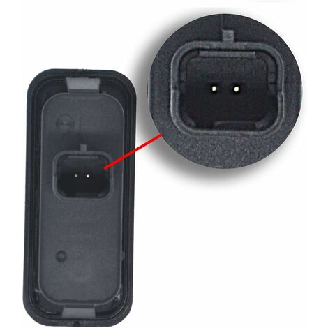 Bouton D'ouverture De Coffre Compatible Avec Renault CLIO 2 (2003-2009) - Remplacement Référence 8200060917 - Noir