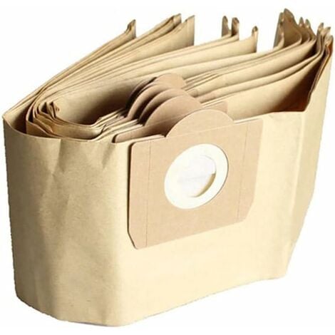 Lot de 5 sacs à poussière en papier SCHEPPACH pour aspirateurs - 20 L -  7907709703