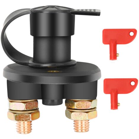 Dilwe Interrupteur De Coupure De Voiture Déconnexion De La Batterie Commutateur De Lame De