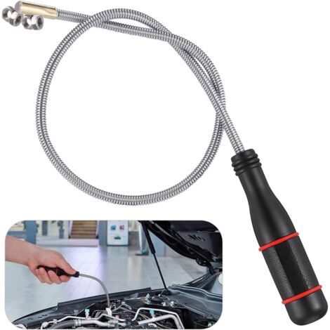 Lampe Torche LED Portable, Multifonction, Rotative, Aimant Télescopique