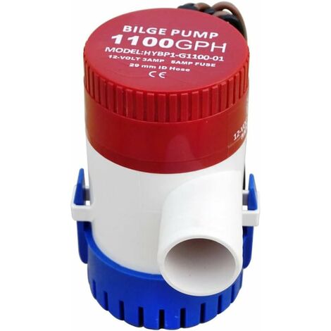 Pompe De Cale Automatique Pour Bateau, 12v, 24v, 750gph