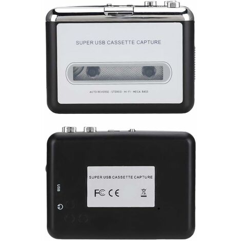 Lecteur De Cassettes Portable, Lecteur De Cassettes Usb Portable