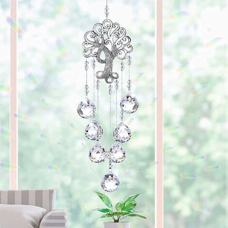 Kit De 400 Pièces Pour Créer Des Attrape-soleil En Cristal - Prismes Colorés à Suspendre - Décoration Jardin Ou Intérieur
