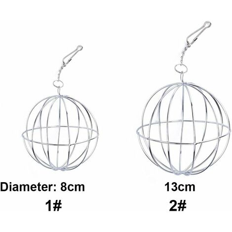 2 Distributeurs De Foin En Boule Suspendus Pour Lapin, Petits