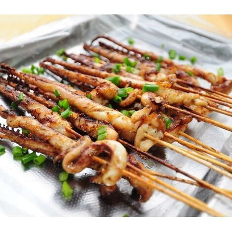 Support De Brochettes Alimentaires En Bambou, Brochettes De Fruits, Support De Sélection De Cocktail Pour Fournitures De Restauration, Présentoir D'apéritifs