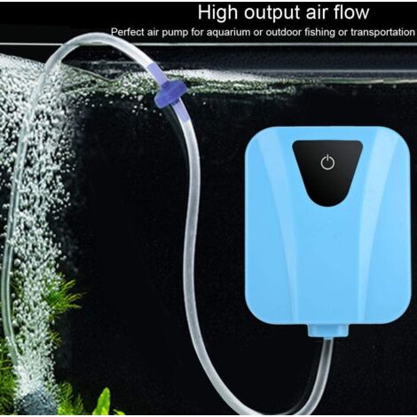 Aérateur Solaire Bassin 2L/min - Pompe à Oxygène USB - Panneau Solaire 1.5W - Pour Étang/Aquarium