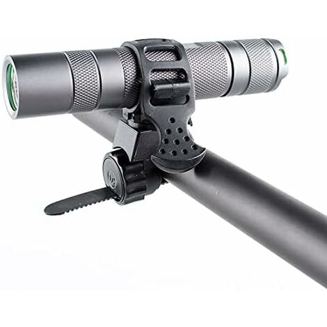 Support De Lampe Pour Vélo - Fixation Pour Lampe Torche LED - Neuf Vintage