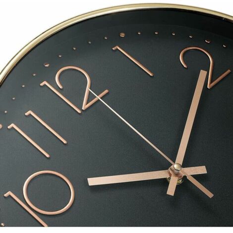 Horloge Murale Carrée En Bois 20cm - Silencieuse, Sans Tic-tac, Sur Pile | Déco Salon, Chambre, Bureau Chic - 7
