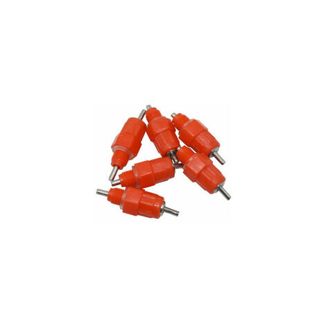 Mangeoire à poule,Abreuvoir Mangeoire pour Poules et Poussins, Mangeoire en Plastique,Poussin Abreuvoir Poulet avec à Suspendre,1.5L
