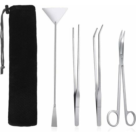 Kit de nettoyage de réservoir en verre d'aquarium 6 en 1, ensemble