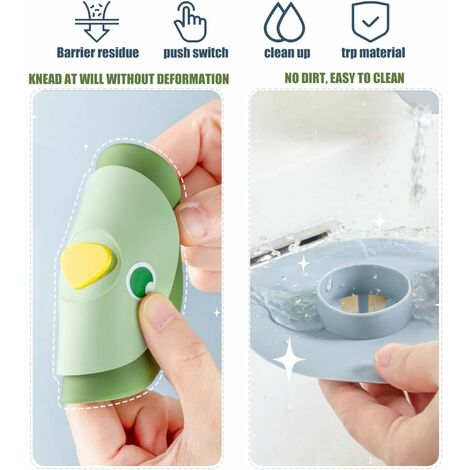 Bouchon de vidange universel en Silicone, pour la baignoire, la