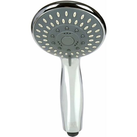 Pommeau de douche Universal Bath Shower Handheld Handset Chrome 5 Mode ...