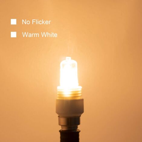 12 pièces G9 Lampes halogènes , ampoules G9 230V 28W 480lm, 2800K blanc chaud, ampoules à capsule dimmable, sans scintillement [Classe énergétique G]