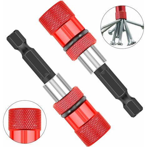 Porte Embout Magnétique 4 Pièces - Extensions 60/100/150mm + Flexible 93mm Pour Visseuse