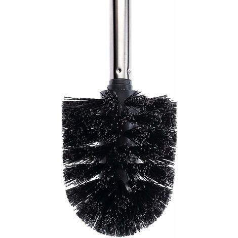 3-Pack WC Remplacement tête de Brosse Brosse Noire Remplacement Brosse Noire Remplacement tête de Brosse Noire Remplacement Individuel Brosse Noire Brosse WC Remplacement Brosse WC