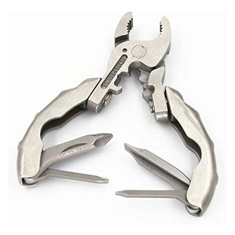 Porte-clés Multifonction 2 En 1 – Marteau Brise-vitre De Voiture Et Couteau De Secours, Alliage Aluminium, Compact - 4