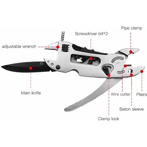 Tournevis Portable Outil Multifonctionnel Pour Edc En Plein Air Avec