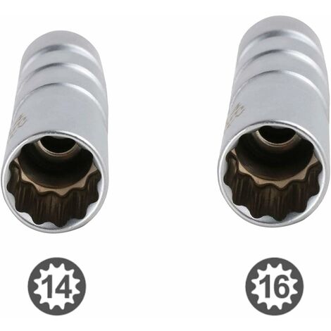 Douille Magnétique 14mm Pour Bougie D'Allumage - 3/8", Outil De Démontage Compatible Avec La Plupart Des Voitures