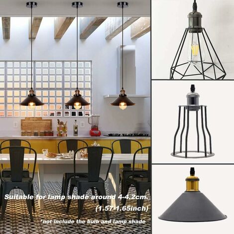 Douille Vintage E27 En Porcelaine - Pour Intérieur, éclairage Rétro Et élégant - Installation Simple