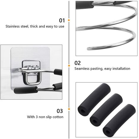 SUPPORTS D'ANGLE EN acier inoxydable robustes pour un soutien durable EUR 8,53 - FR
