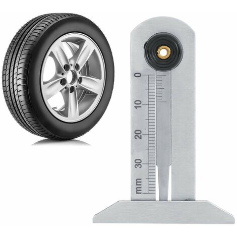 Jauge de profondeur de pneu de roue de voiture 0 20 mm - Temu