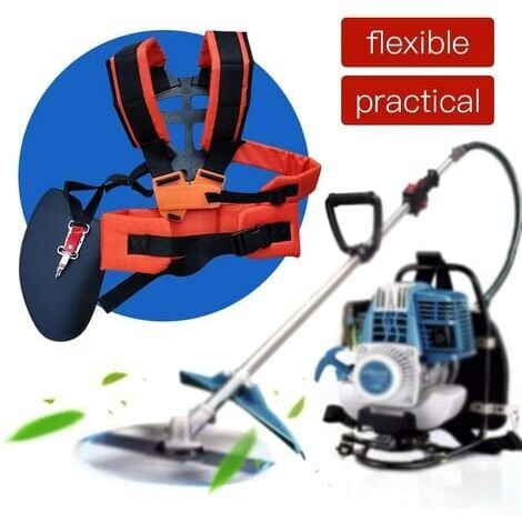 Harnais Effort Réglable Confortable,Harnais à Epaule Pratique Confort Pour Débroussailleuse Tondeuse à Gazon Universal Machine De Jardin Accessoire