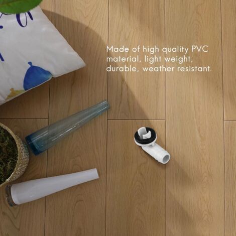 Jiyaohui 5X Raccord De Coude De Connecteur De Tuyau De Drainage De