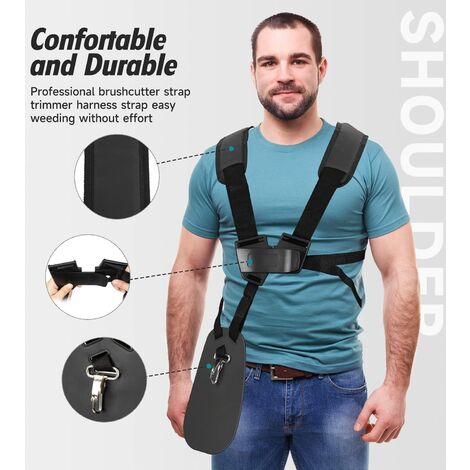Harnais Double Épaule Pour Débroussailleuse Et Coupe-bordure - VGEBY