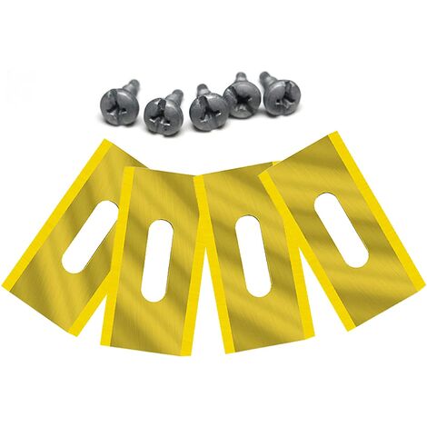 AR-PRO Lot De 2 Lames De Brosse En Acier De 25,4 Cm X 3T – 2 Lames, 2 Rondelles Et Kit