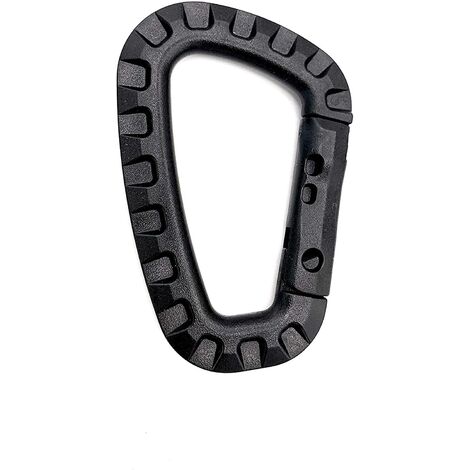 Lot De 5 Mousquetons En Plastique Grimlock – Acétal, Sans Bouton, Compatible Système MOLLE, Pour équipement Tactique