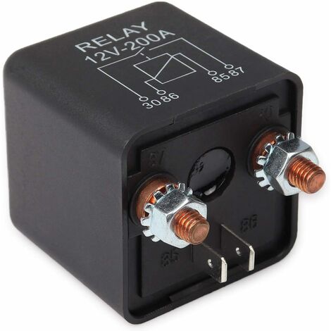 Split Charge Relais Kit 12V, 140A – Inkl. Batteriekabeln 2–6