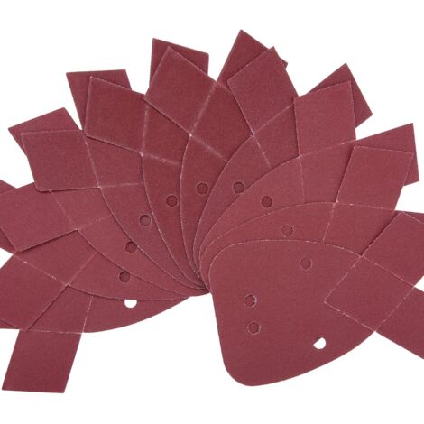 100pcs 125mm Papier de Verre Rond En Forme De Disques De Ponçage