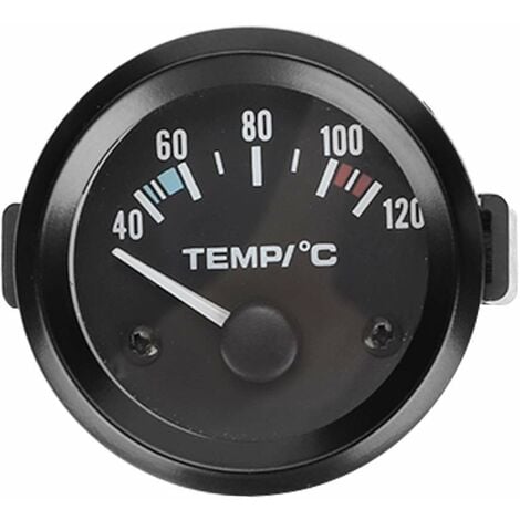 Acheter Voltmètre de température d'eau, jauge de voiture, compteur de  véhicule Automobile 0-100PSI, jauge de pression d'huile 2 52mm universel  12V