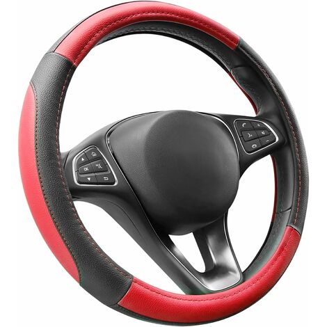 A - rouge - Volant de voiture Autocollant Patch Décoratif