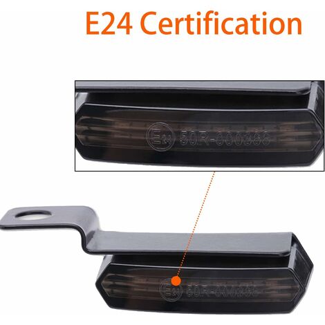 Clignotants Moto LED 12V Universels – Mini Feux Séquentiels En Alliage D'aluminium, étanches IP67, Pour Moto, Scooter, Quad - 9