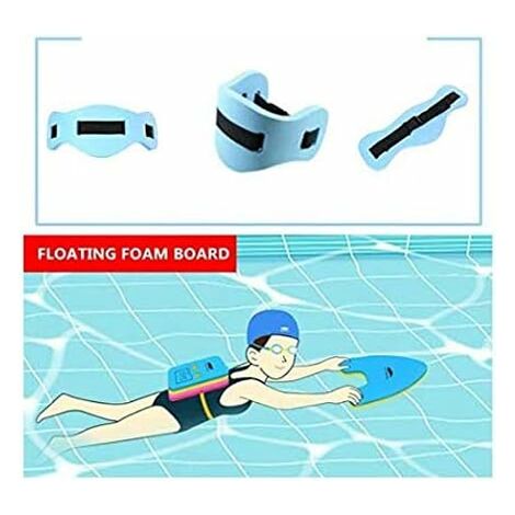 JOKILY Planche De Natation Enfant Mousse EVA – Motif Cartoon, Double Poignée, 40x32cm